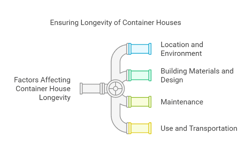 Factors affecting the life of container houses