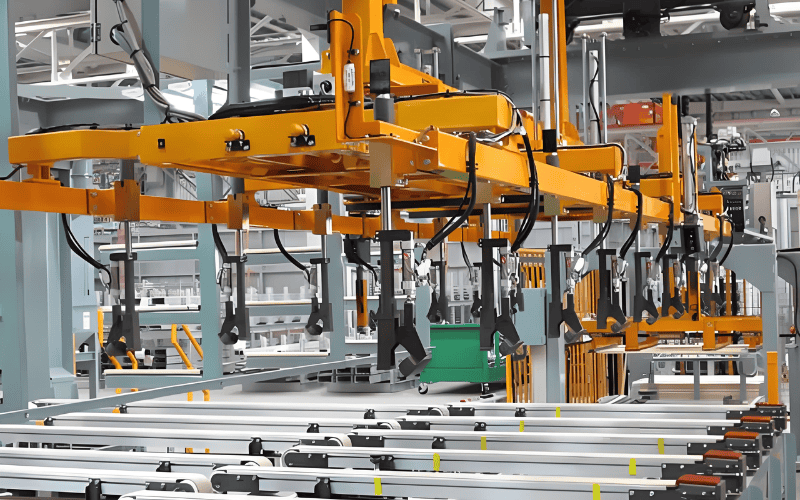 One of the biggest changes in modular construction is the use of robotics and automation