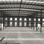 This is an image of Portal Steel Structure Workshop.