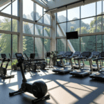 The inner image of Prefab Gym Buildings