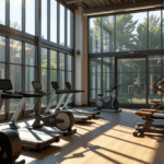 The inner image of Prefab Gym Buildings