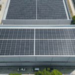 This is a solar power warehouse image.