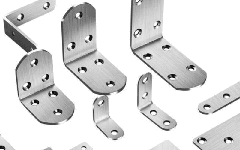 Stainless steel corner brackets and connectors