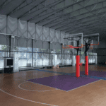 This is an image of Steel Building For Basketball Court.