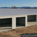 farm equipment storage shed