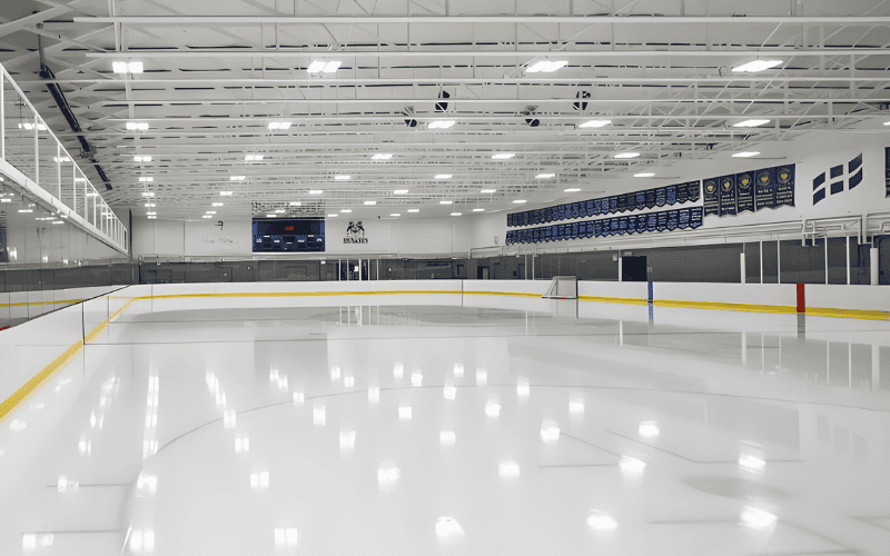 indoor steel skating rinks