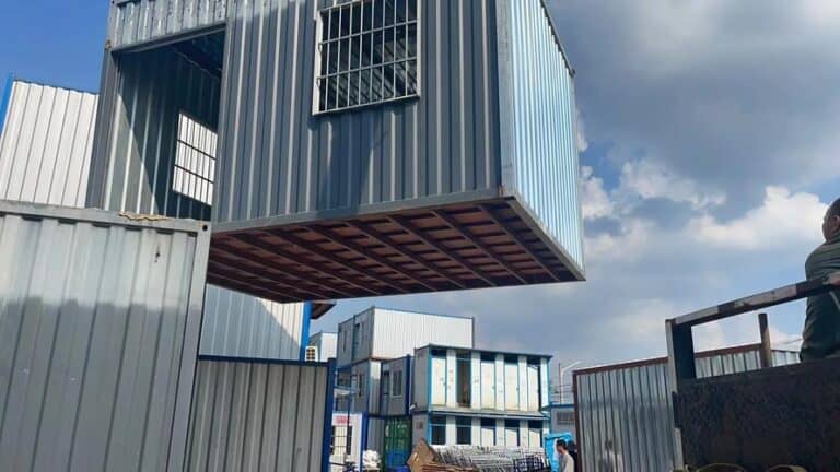 modular construction site