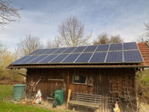 solar shed