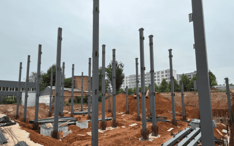 Steel Column Types & Specifications for PEB and Industrial Buildings